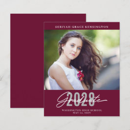 Budget Burgundy Modern Elegant Studenten