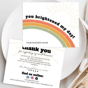 Budget Business Tack Retro Boho Rainbow Sol