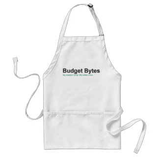 Budget- bytelogotypförkläde förkläde