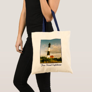 Budget Canvas "Fire Island fyr @ Sunset" Tygkasse