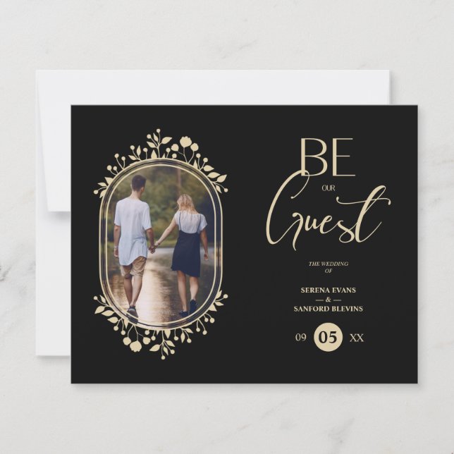 Budget Cheap Minimalist Fancy Photo Golden Effect (Framsida)