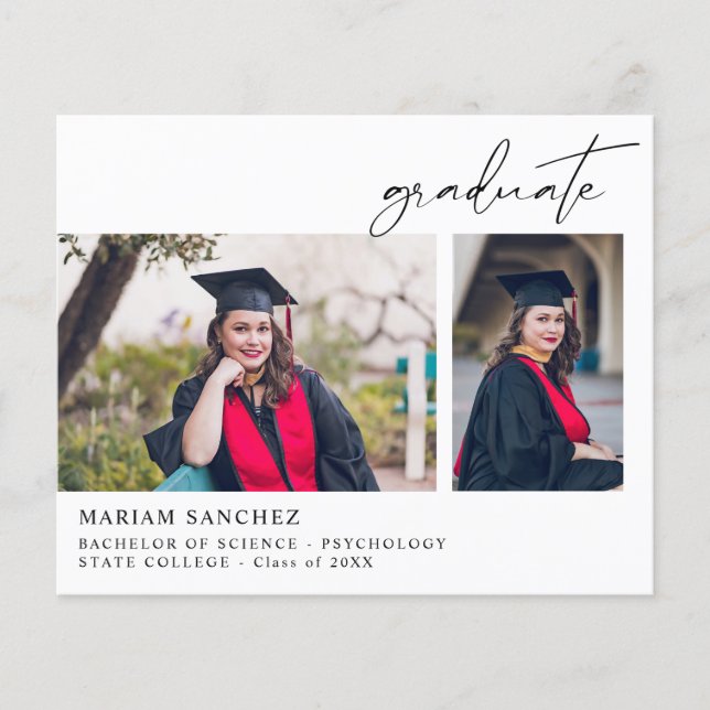 Budget Chic 2 meddelande om multifoto Student Flygblad (Framsidan)