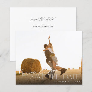 Budget Chic Foto-remsa Save the Date 2