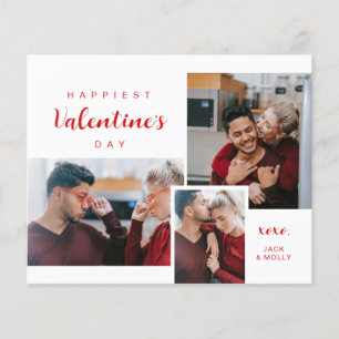 Budget Classic Valentines Hälsning med foto