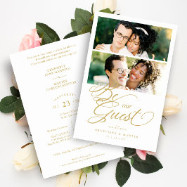 Budget Coola Snazzy Fake Golden 2 Photos Collage