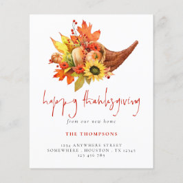 Budget Cornucopia Pumpkins Thanksgiving New Home