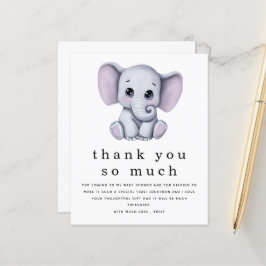 BUDGET Cute Elephant Baby Shower Tack
