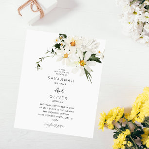 Budget Daisy Vita Blommig V2 Flygblad