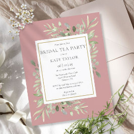 Budget Damigrosa Grönska Bröllopste Invitation