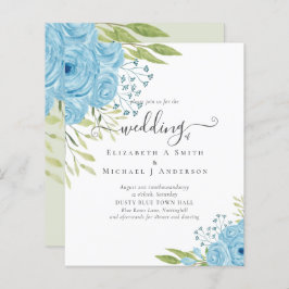 BUDGET  Dammtorbla blommor Lime Vigsel