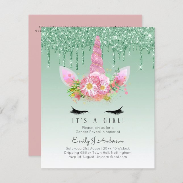 BUDGET Det är en liten barnstödsprogram för unga f (Fram/baksida)