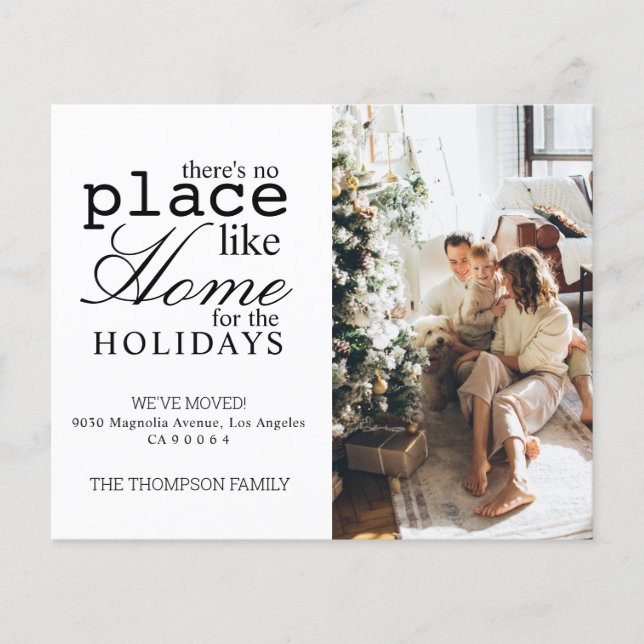 BUDGET Det finns ingen Ställe som Home Photo Flytt (Framsida)