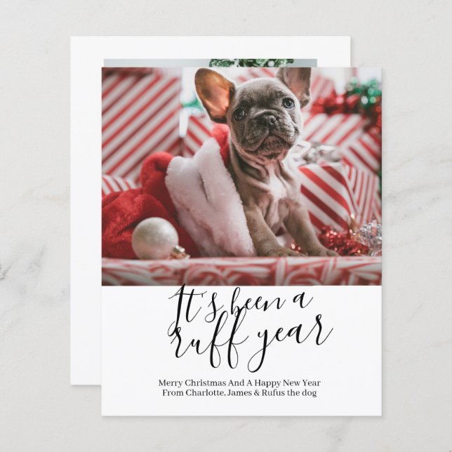 BUDGET Det har varit en Ruff-Hund jul (Fram/baksida)