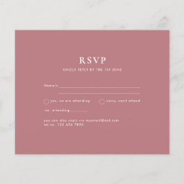 BUDGET Dusty Ro Monochrome OSA Simple Plain Flygblad