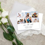 Budget Ele Chic 5 multifoto Spara datum<br><div class="desc">** SATIN PAPPER ÄR PAPPERT. UPPGRADERA PAPPRA FÖR EN TEKNIKER, PAPPERT KORT. HAR ETT ALTERNATIV FÖR ENVELOPES. *** Spara pengar på inbjudningar med denna mindre inbjudan som har ett alternativ för kuvert. Få dina gäster upphetsade för bröllop med din chic Ele Chic 5 Spara datum med multifoto. Vill du ha...</div>