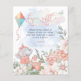 Budget Elefant Blöja Lotteri Baby Shower Picknick