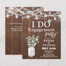 BUDGET Elegant Eucalyptus Jag gör Festinbjudan