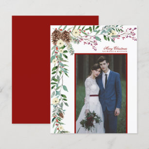 Budget Elegant Gräs Garland - julfoto