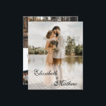 Budget Elegant Script 5 fotobröllopsinbjudan<br><div class="desc">Budget Elegant Script 5 fotobröllopsinbjudan</div>