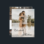 Budget Elegant Script 5 fotobröllopsinbjudan<br><div class="desc">Budget Elegant Script 5 fotobröllopsinbjudan</div>