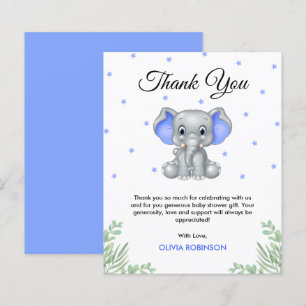 Budget Elephant Boy Shower - tackkort