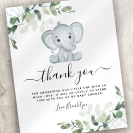 BUDGET Elephant Eucalyptus Baby Shower Tack
