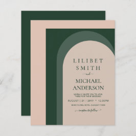 BUDGET Emerald Grönt Bold Bröllop