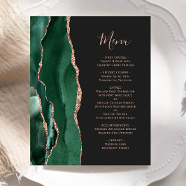 Budget Emerald Grönt Ro Guld Agate Mörk Bröllop