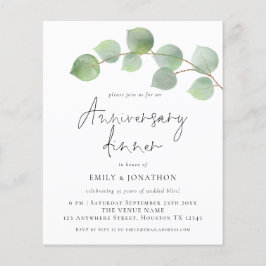 Budget Eucalyptus Bröllop-årsdag