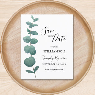 Budget Eucalyptus Family Reunion Spara datum