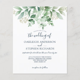 Budget Eucalyptus Greenery Bröllop