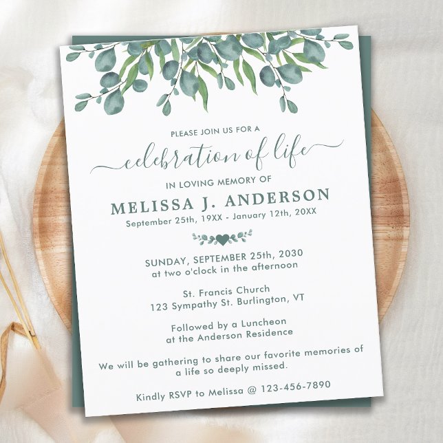 Budget Eucalyptus Greenery Firande Life (Skapare uppladdad)