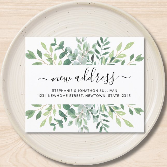 Budget Eucalyptus Greenery Flytta Notification (Skapare uppladdad)