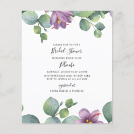 Budget Eucalyptus Möhippa Greenery Lila