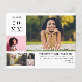 Budget Examen Modern Stilfull 4 Foto Annonsering Flygblad