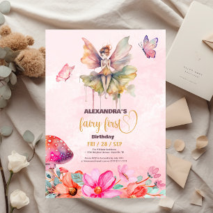 Budget Fairy First Girl's 1st Birthday Reklamblad