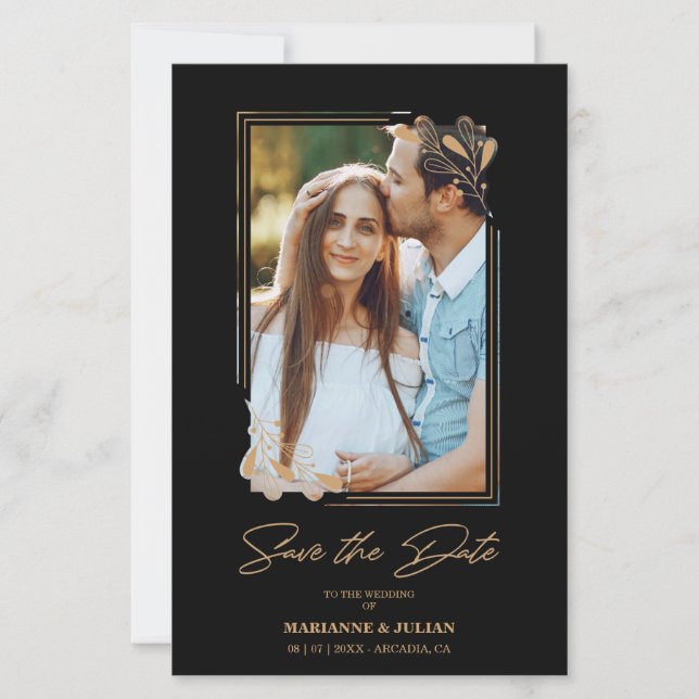 Budget Fake Golden Branches Fancy Calligraphy (Framsida)