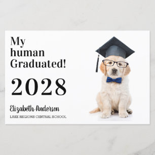 Budget-finnig inbjudan till Puppy Student Studente