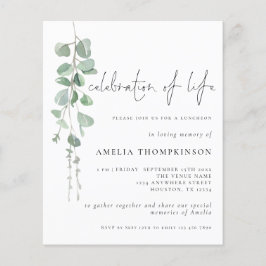 Budget Firande i inbjudan till Life Eucalyptus