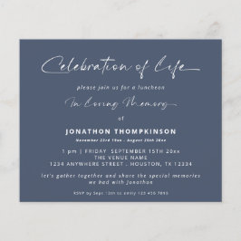 Budget Firande i Life Navy Blue Luncheon