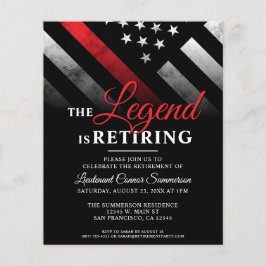 Budget Firefighter Pension Party-inbjudan