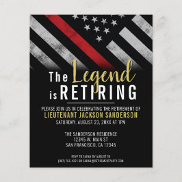 Budget Firefighter Pension Party-inbjudan