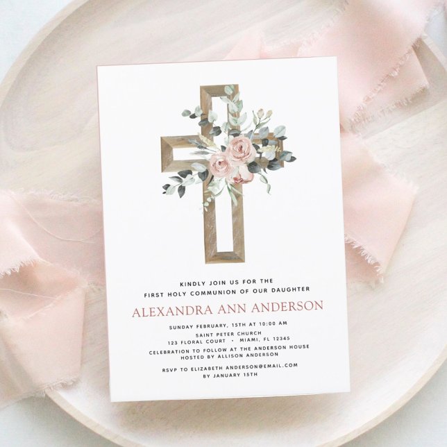Budget First Heliga Communion Dusty Rosa ros (Skapare uppladdad)