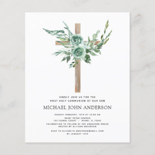 Budget First Heliga Communion Greenery Eucalyptus Flygblad