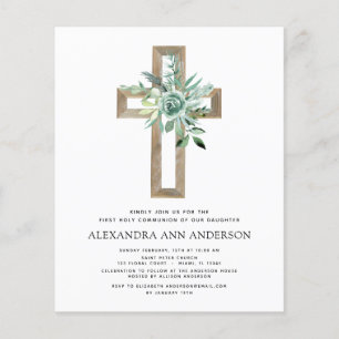 Budget First Heliga Communion Greenery Eucalyptus Flygblad
