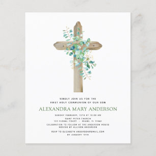 Budget First Heliga Communion Greenery Eucalyptus Flygblad