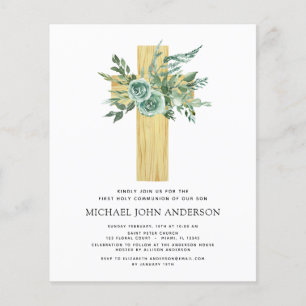 Budget First Heliga Communion Greenery Eucalyptus Flygblad
