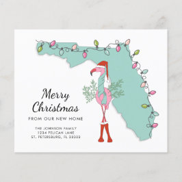 Budget Flamingo Florida Helgdag Flytta Card