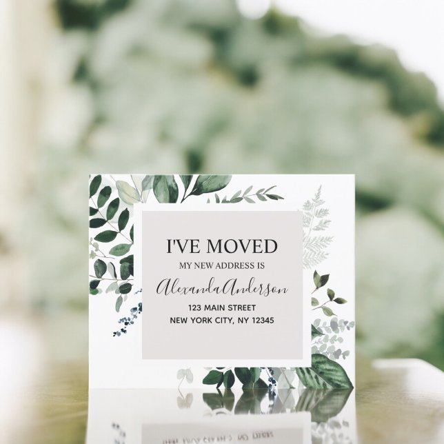 Budget Flytta Notification Eucalyptus Greenery (Skapare uppladdad)