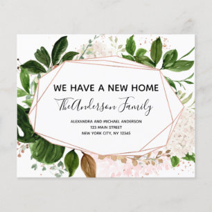 Budget Flytta Notification Eucalyptus Greenery Flygblad